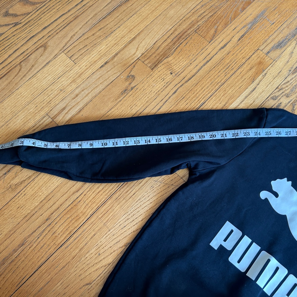 PUMA Men's Black Sweater Size Medium - Picture 4 of 6